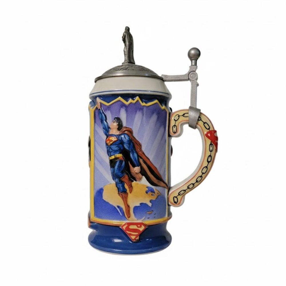 Limited Edition Superman Collectible Beer Stein